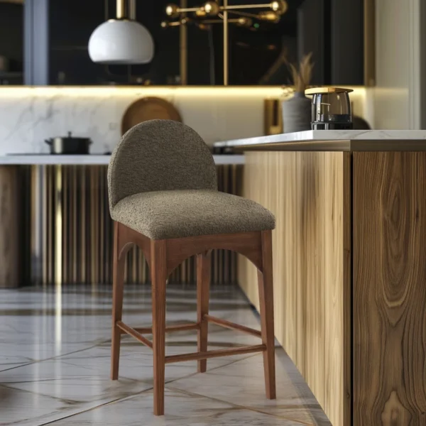Beppo Counter Chair with Upholstery
