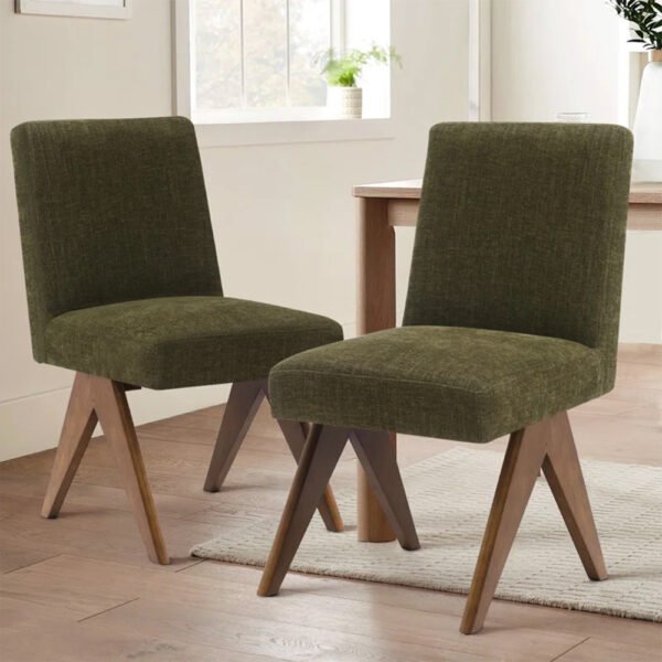 Brittnie Mid Century Dining Chair Set of 2