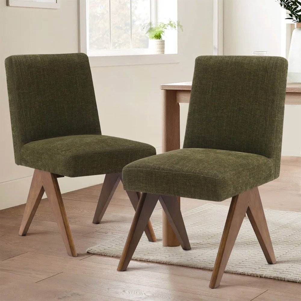 Brittnie Mid Century Dining Chair Set of 2