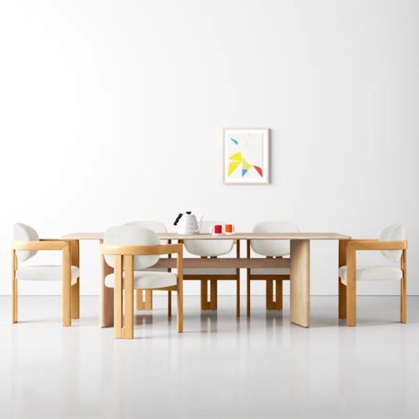 Doreah Dining Table with 6 Chairs