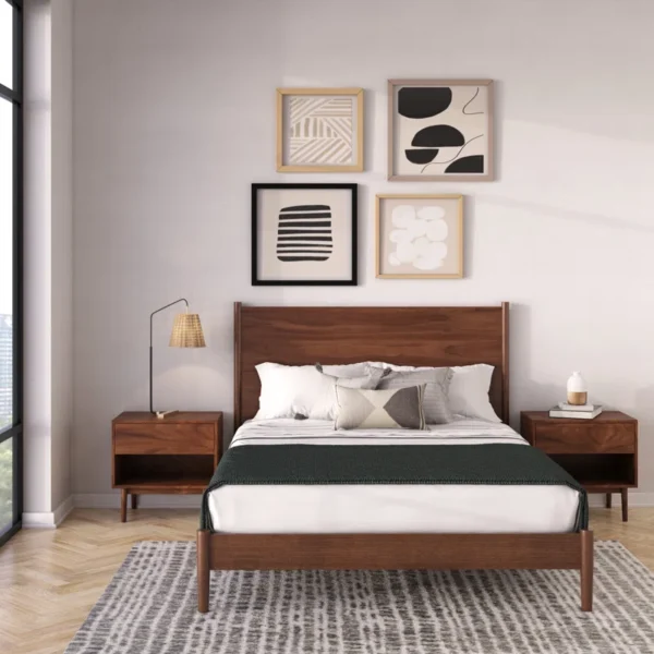 Antigua Bed in Solid Wood
