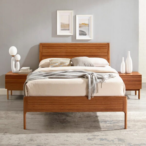 Benicio Bed in Solid Wood