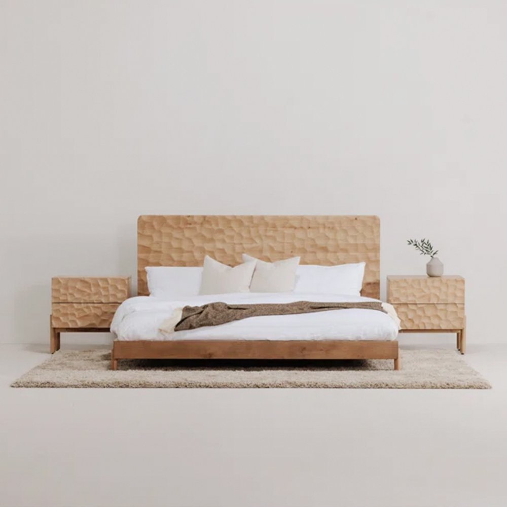 Marsa Bed in Solid Wood