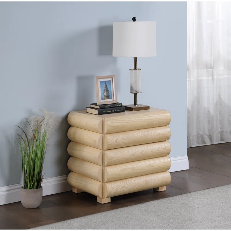 Carper Two Drawer Nightstand