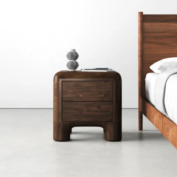 Eldora Two Drawer Nightstand
