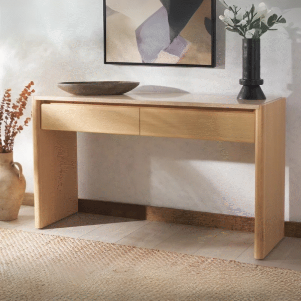 Doyle Console Table with Two Drawers