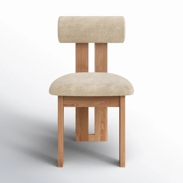 Dellar Boucle Upholstered Back Dining Chair