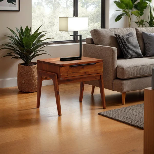 Lito End Table with Storage