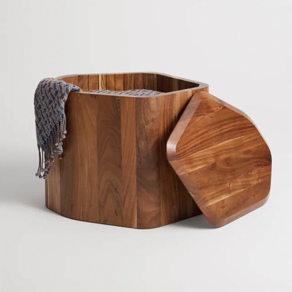 Hoard Side Table with Storage