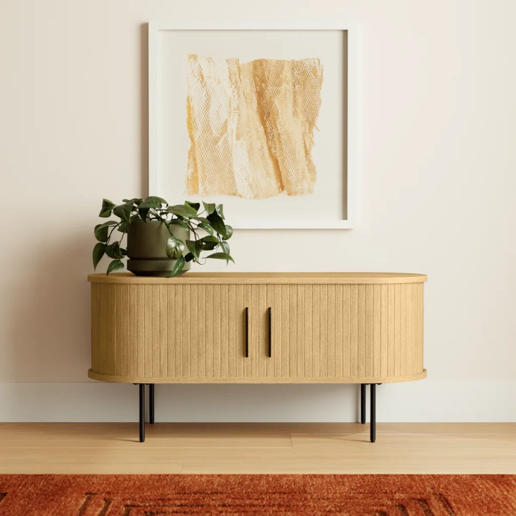 Iris TV Cabinet with Metal Legs