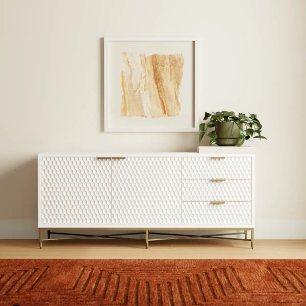Capra TV Cabinet with Metal Legs