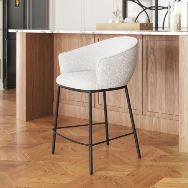 Essen Bar Chair with Metal Legs