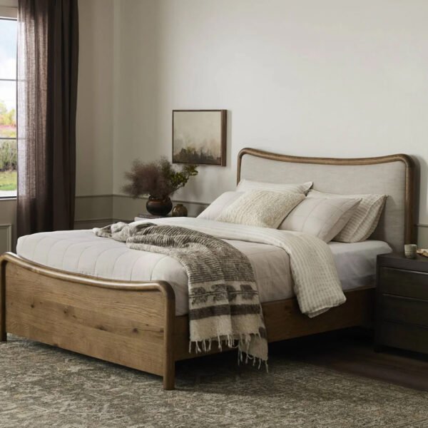 Dover Bed with Upholstered