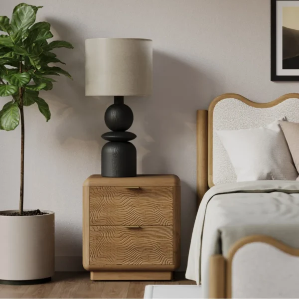 Textured Bedside