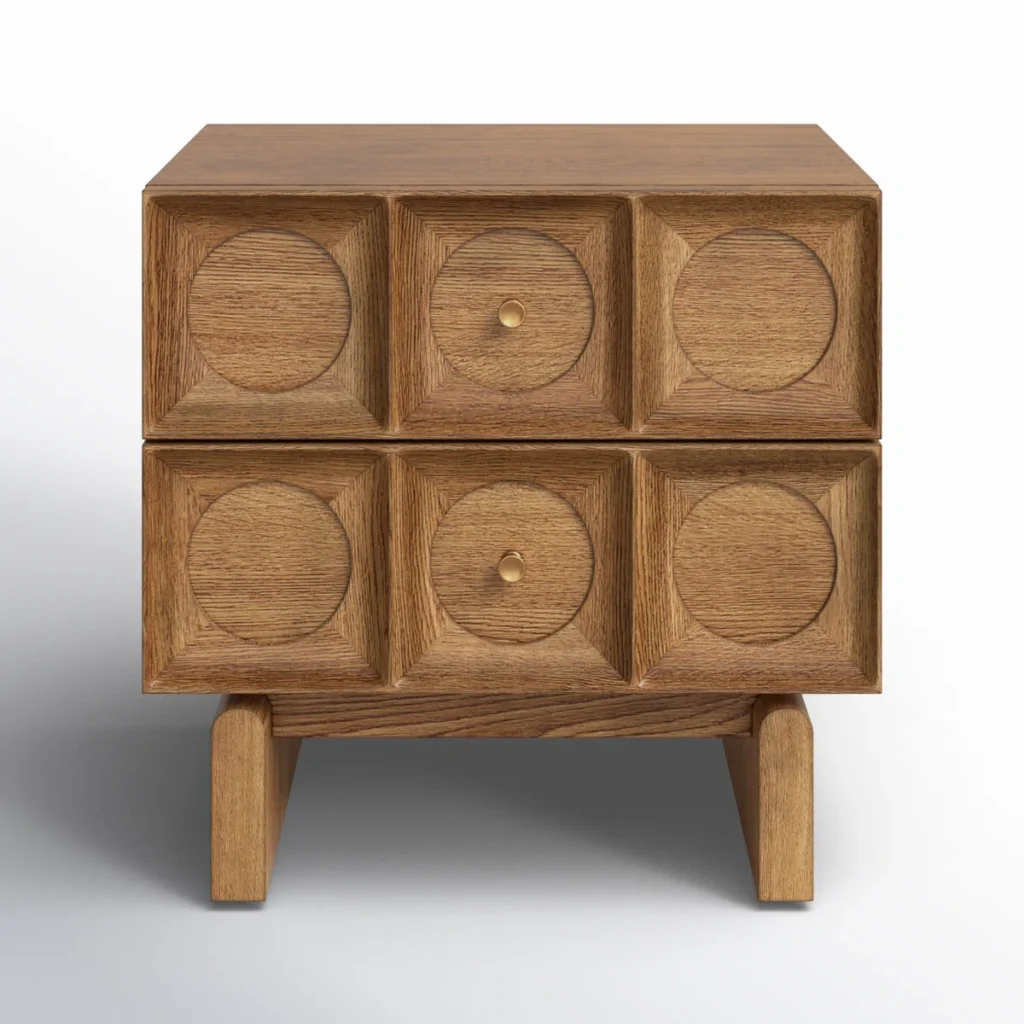 Keanu Two Drawer Nightstand