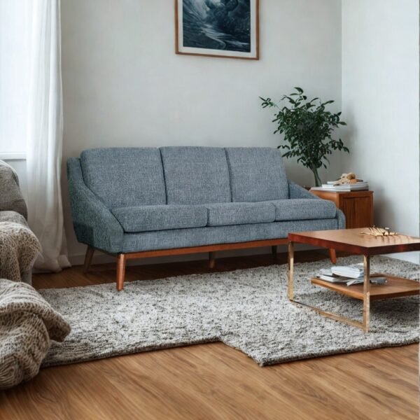 Mid-Century Upholstered Sofa