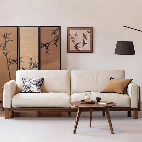 Zelvyn Leatherette Sofa