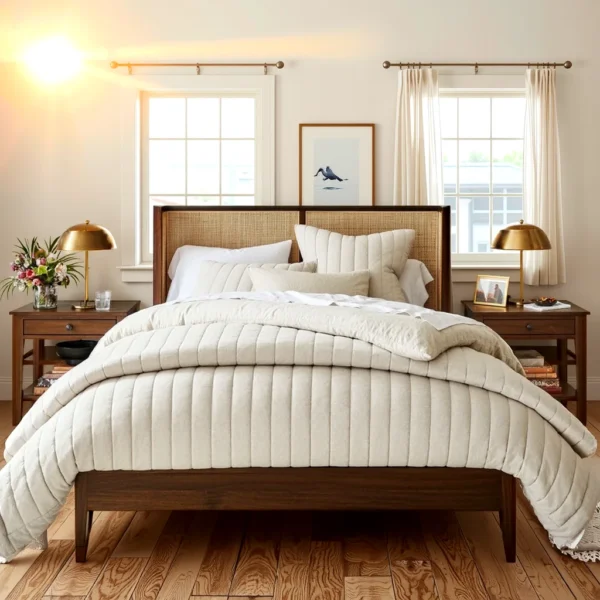 Wellington Natural Cane Bed