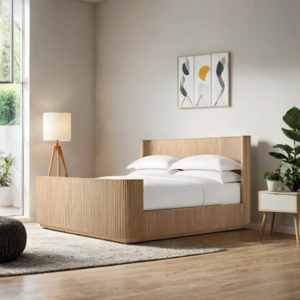 Modern Shelter Bed with Footboard