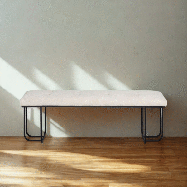 Maverick Bench with Metal Base