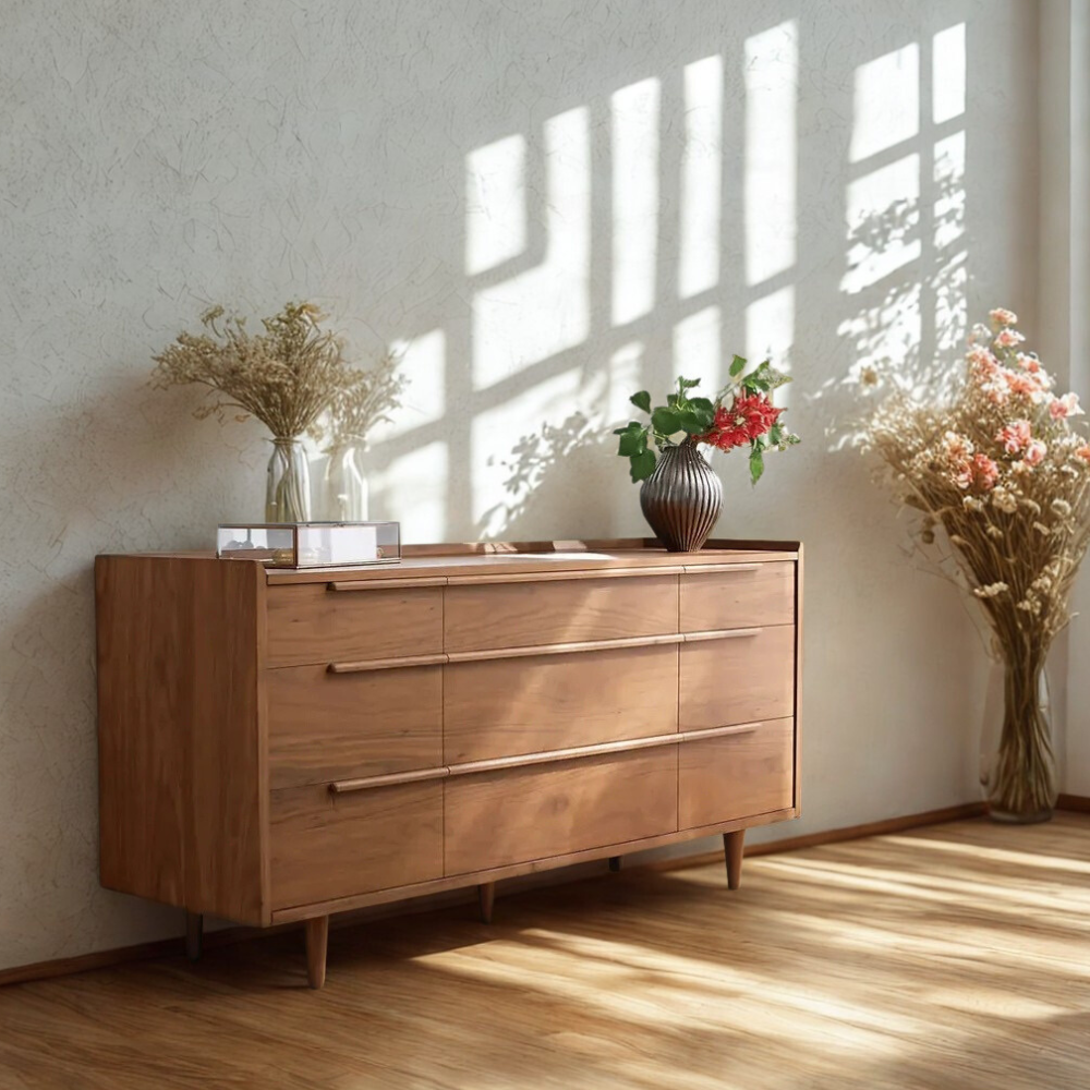 Tideswell Walnut 9 Chest of Drawer