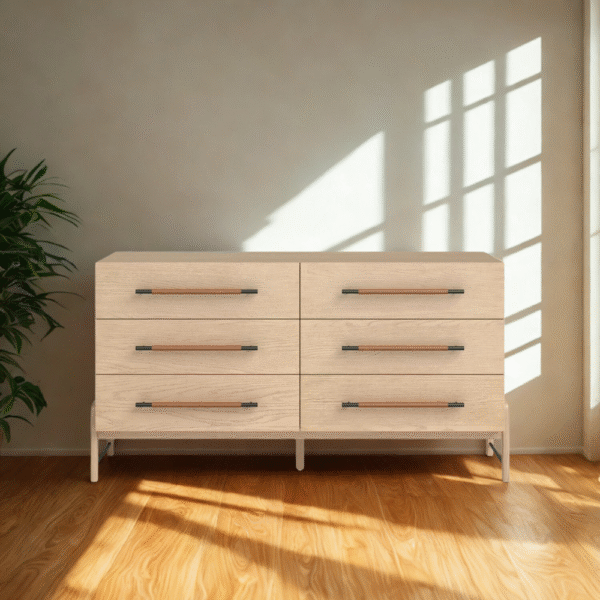 Karsten 6 Drawer Double Dresser