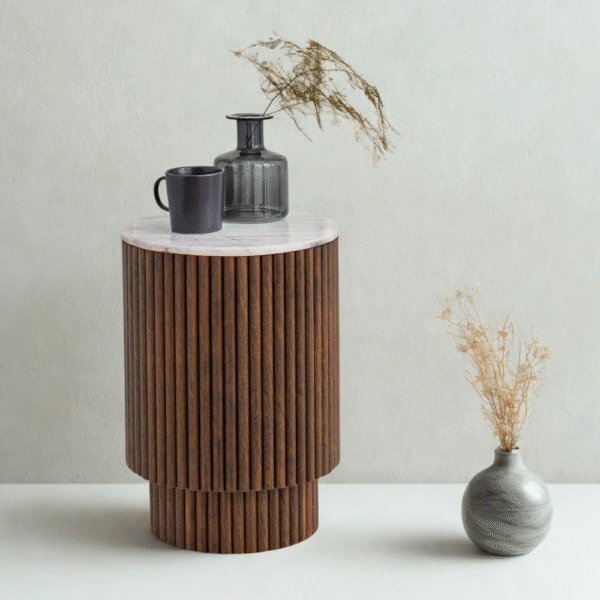 Norvale Side Table with Door