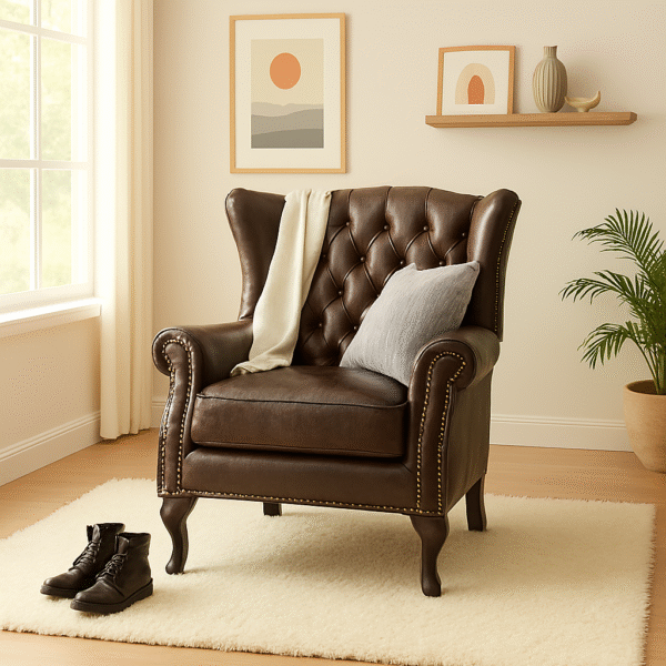 Wingback Single Seater Sofa